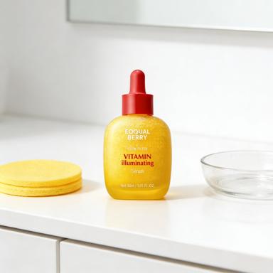 EQQUALBERRY Vitamin Illuminating Serum-BrighteningVitamin C Serum withNiacinamide | Strengthens skin barrierlHydrates using Ceramide EQQUALBERRY Vitamin Illuminating Serum-BrighteningVitamin C Serum withNiacinamide | Strengthens skin barrierlHydrates using Ceramide