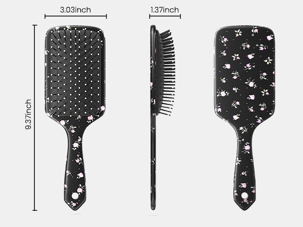 MEXS Double-sided Printed Air Cushion Comb for Women Gift,Detangling Paddle Brush for Smooth & Shiny Hair,Suitable For All Hair Types MEXS Double-sided Printed Air Cushion Comb for Women Gift,Detangling Paddle Brush for Smooth & Shiny Hair,Suitable For All Hair Types