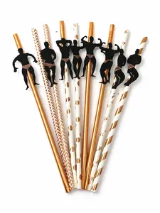 Party Straws 20 Pack Funny Guest Gifts for Bachelorette Parties Girl Weekend Birthday Decorations Novelty Paper Straws for Drinks Party Favors for Adults