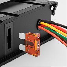 Nilight 4 Gang Rocker Switch Box SPST Toggle Switch Panel 12V 24V 20A Switch Panel 40Amp Max for Automotive Cars Vehicles Boats RVs Campers SUVs