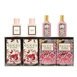 GUCCI 4PCS MINI SET: Version A (2x 5ml Bloom + 2x 5ml Gardenia) & Version B for Gifting & Travel