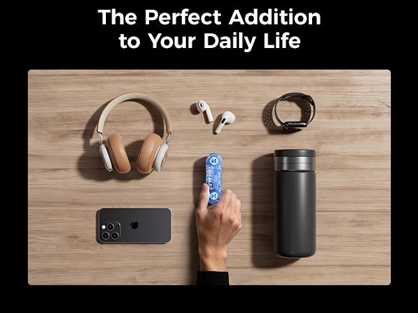 OCOOPA Hand Warmers Rechargeable 2 Pack, Magnetic Electric Handwarmer, 4 Levels Heat Up to 136℉, USB-C Portable Charger 10000mAh, Raynauds, Golf, Tech Gifts for Men, UT2s(MagTwins) Outdoorfun