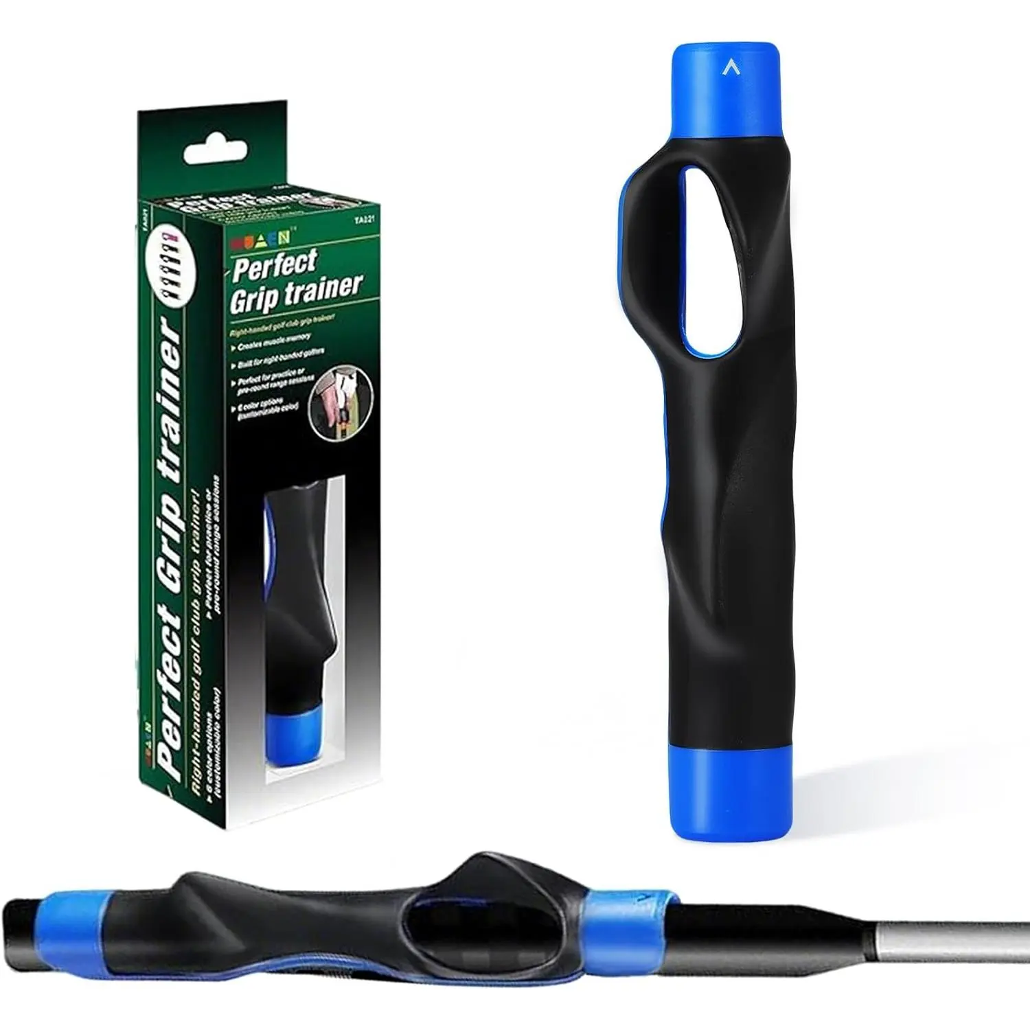 Golf Grip Trainer, Golf Training Grip, Golf Club Grips, Grip Trainer, Golf Grip, Attachment For Improved Hand Positioning On Golf Club Golf Accessories