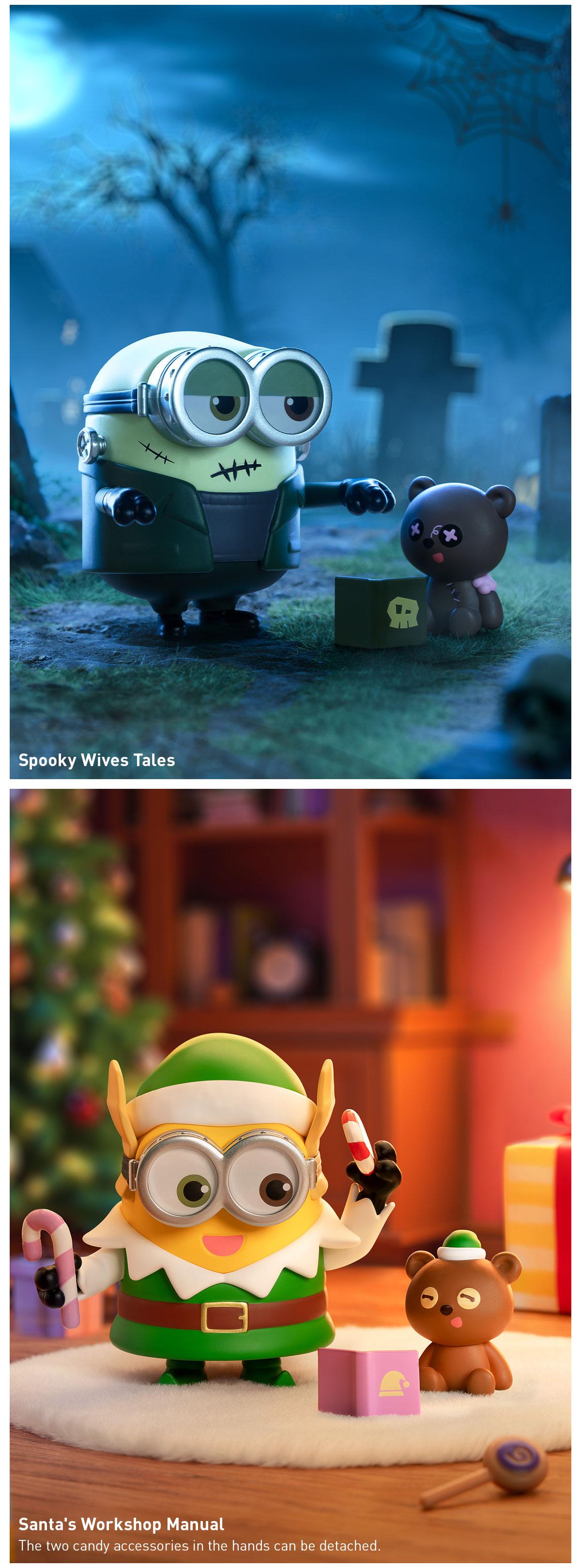 POP MART Minions Bedtime Stories by Bob and Tim Series Figures POP MART Minions Bedtime Stories by Bob and Tim Series Figures