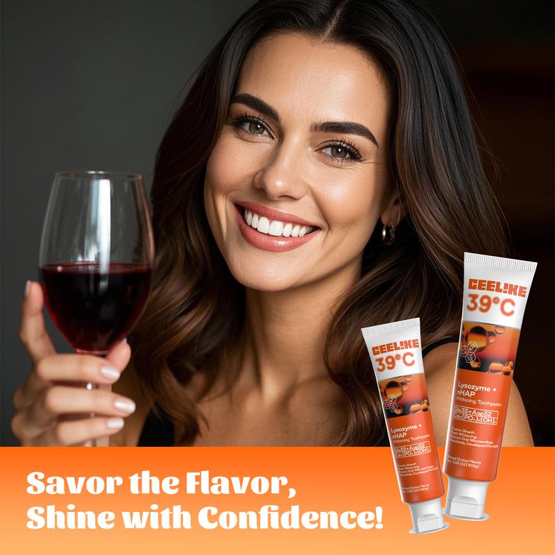 CEELIKE Lysozyme Toothpaste | Fresh Breath, Advanced Care Formula, 3.53 oz