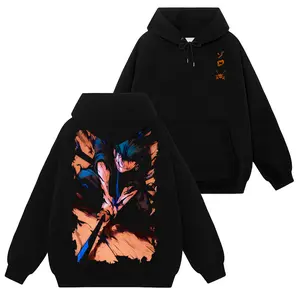 [Ace Shop] Roronoa Zoro King Of Hell - One Piece Op #86 Hoodie T-Shirt Sweatshirt Retro Vintage Unisex Graphic 90s Cotton, Gift For Wibu, Anime Manga Y2K Streetwear