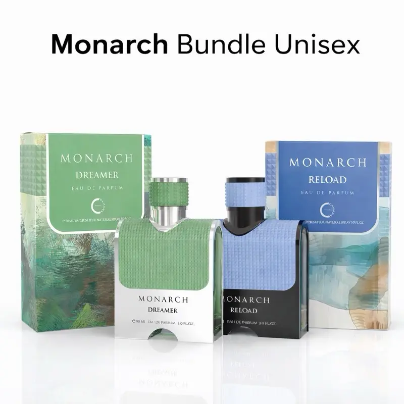 Monarch Bundle Unisex - Monarch Reload - Monarch Dreamer 3.4 oz unisex By Camara Perfumes
