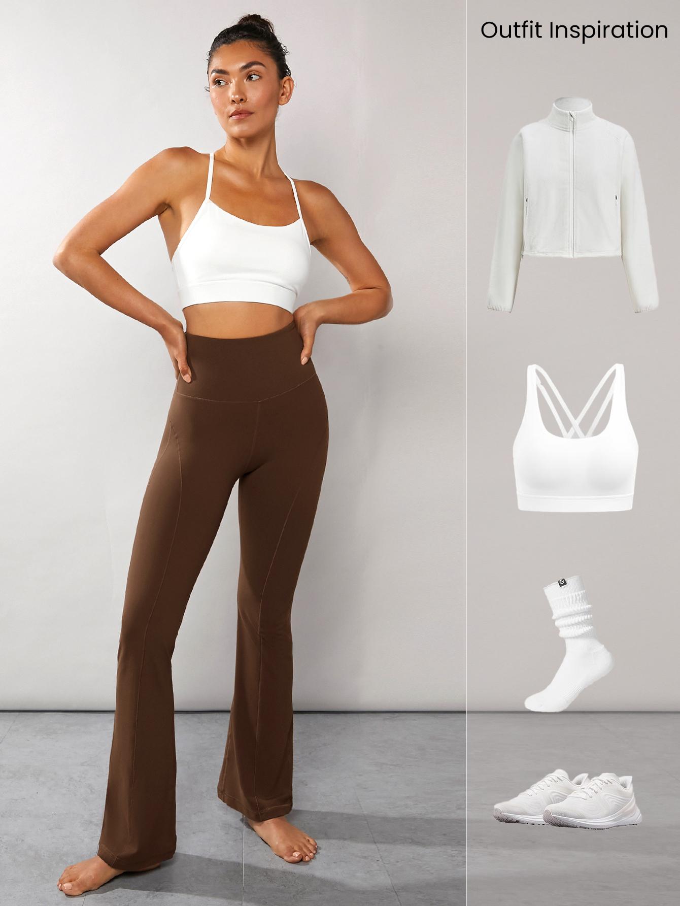 GLOWMODE 31" FeatherFit High-Waisted & Ultra High-Waisted Flared Leggings TikTokShopBlackFriday