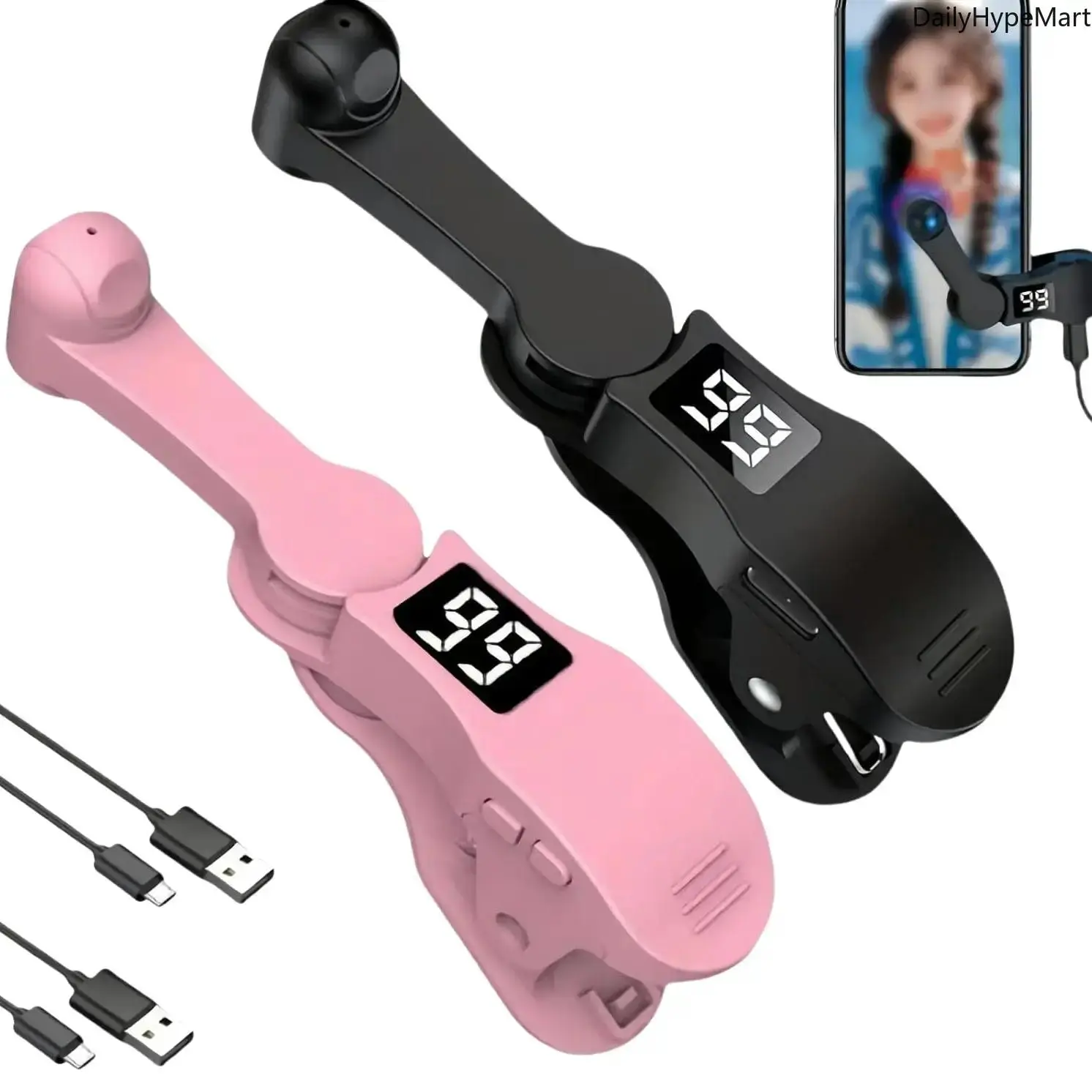 Auto Clicker Cellphone Accessory, 180° Rotating USB Button Tapper for Gaming, Tech Accessories for Mobile Smartphones, Cellphone Accessories