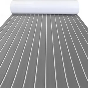 KXKZREN EVA Foam Boat flooring pad Self-adhesive Decking Sheet mat faux teak boat deck pad for Fishing boats/motorboats Anti-slip carpet mat Marine Accessories