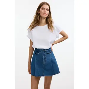 H&M A-line denim skirt