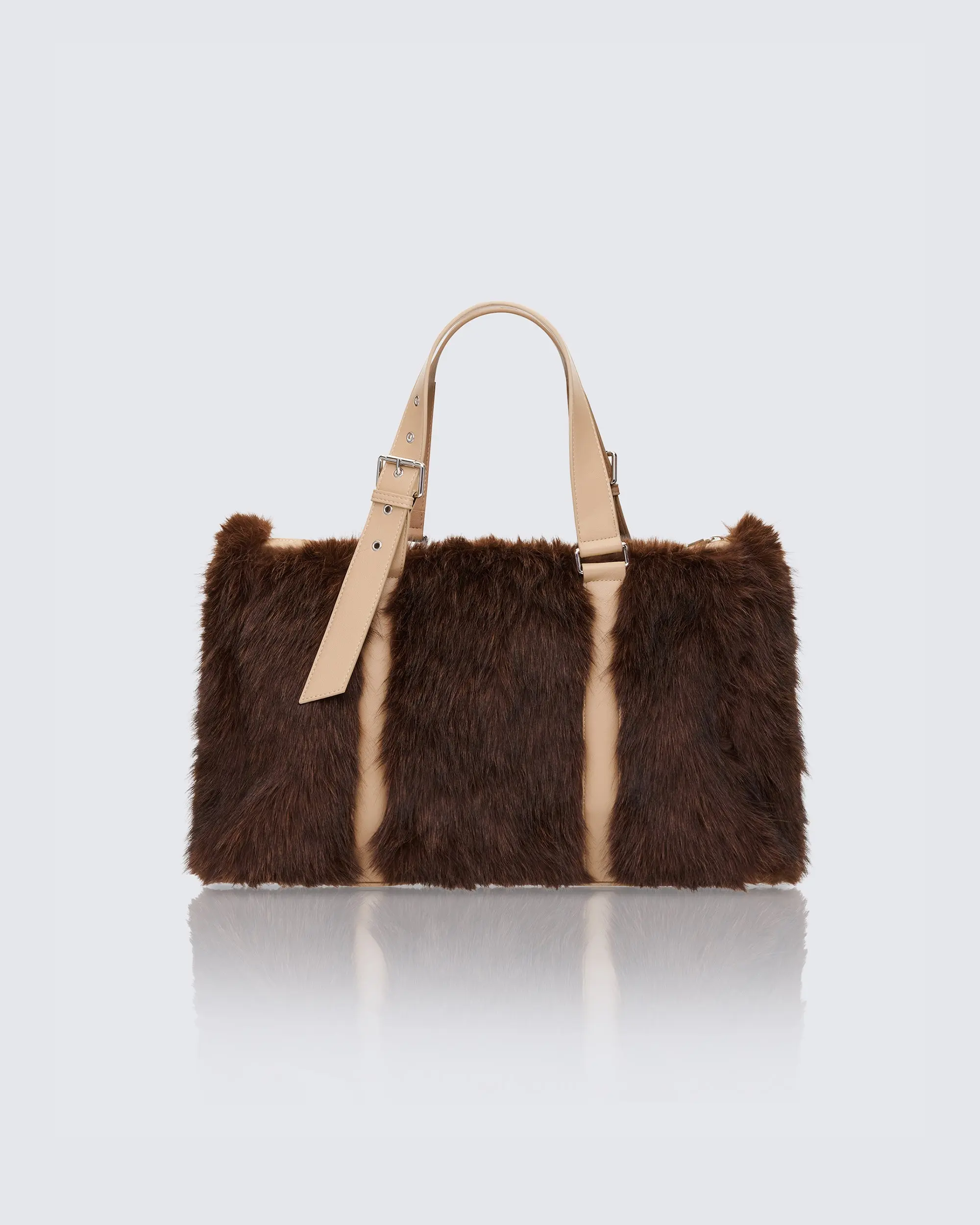 Kimora Brown Y2K Fur Holdall Kimora Brown Y2K Fur Holdall