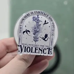 Fantasy Dragon There's Nowhere In Existence You Could Go That I Wouldn't Find You Violence Kindle Grip Kindle Popsocket Book Bookish Magnetic Kindle Grip Books Lover Kindle Accessories Phone Holder PopSocket Phone Grip Magnetic Pop Socket Phone Grip