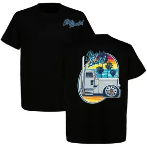 🥇 Stay Loaded Cool Breeze T-Shirt, Semi Truck Tee, Peterbilt Shirt , Retro Truck Tee, Big Rig Trucker Tee, Heavy Truck Apparel Menswear Top