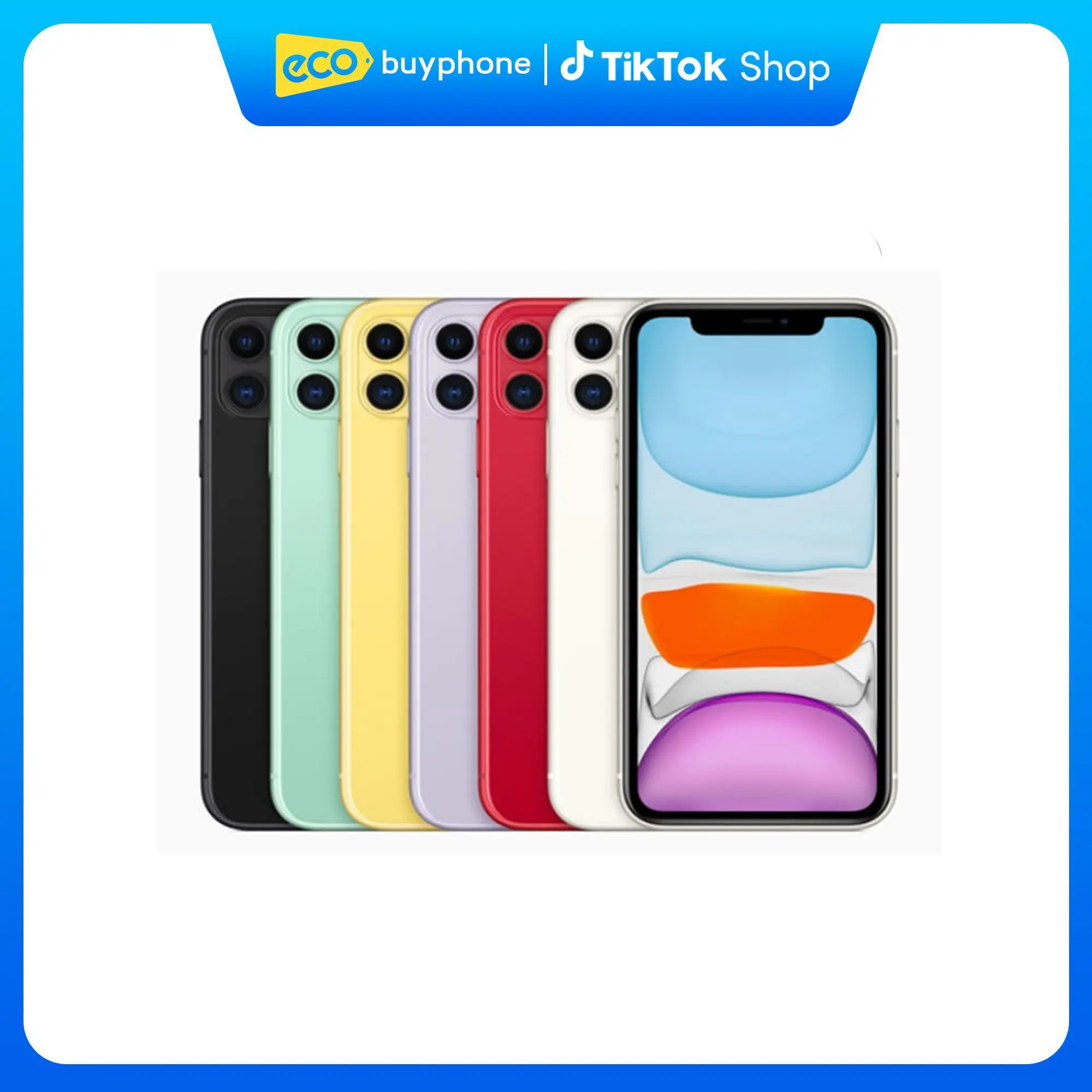 Refurbished Unlocked iPhone 11 - High-Quality Camera, Distinct Audio, Crisp LCD Display, Smooth Streaming, Fast Charging Capability