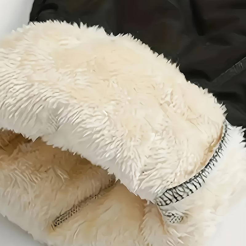 Men's Winter Warm Pants - Thick Sweatpants for Cold Weather with Drawstring Waistband, Non-Stretch Fabric, Suitable for Workouts, Running, and Everyday Wear - Straight-Leg Style with Pockets on Both Sides - Versatile Autumn and Winter Pants for Men