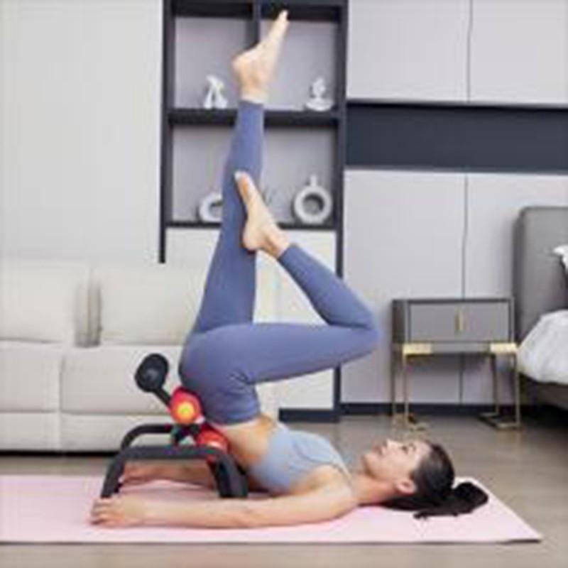 Magic BB Mini Inversion Table Glutes Trainer Machine for Lower Back Strength Training Inversion Machine with Extra-Thick Foam Rollers for Home Gym