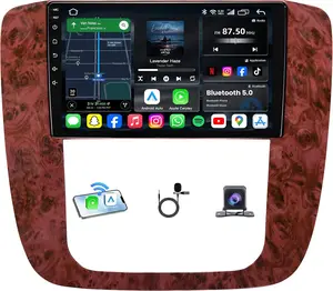 8Core 4+64GB Android 13 Radio for 2007-2013 Chevy Tahoe Suburban: Silverado GMC Yukon: 9" 1280 * 800P IPS Touchscreen Wireless CarPlay Android Auto FM/AM/DSP 5G WiFi Bluetooth GPS Backup Camera SWC