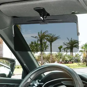 Joytutus Universal Anti-Glare Polarized Sun Visor Extender UV400 Protection for Car Windshield Sunshade Quick Installation 12.6" x 5" Block Light Barrier 1-Year Quality Support