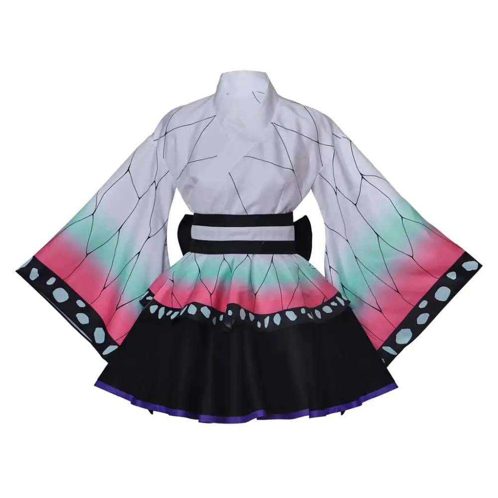 Women's Classic Japanese Style Kimono-Inspired Dress - 2XL,3XL Loose-Fitting Polyester Fashion Clothes with Butterfly Motif, Elegance, for Bachelorette Parties, Traditional Graphic Costumes