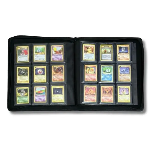 card binder 4 pocket zip - TikTok Shop