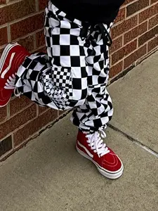 CHECK REMIX FLAME • CARGO JOGGERS