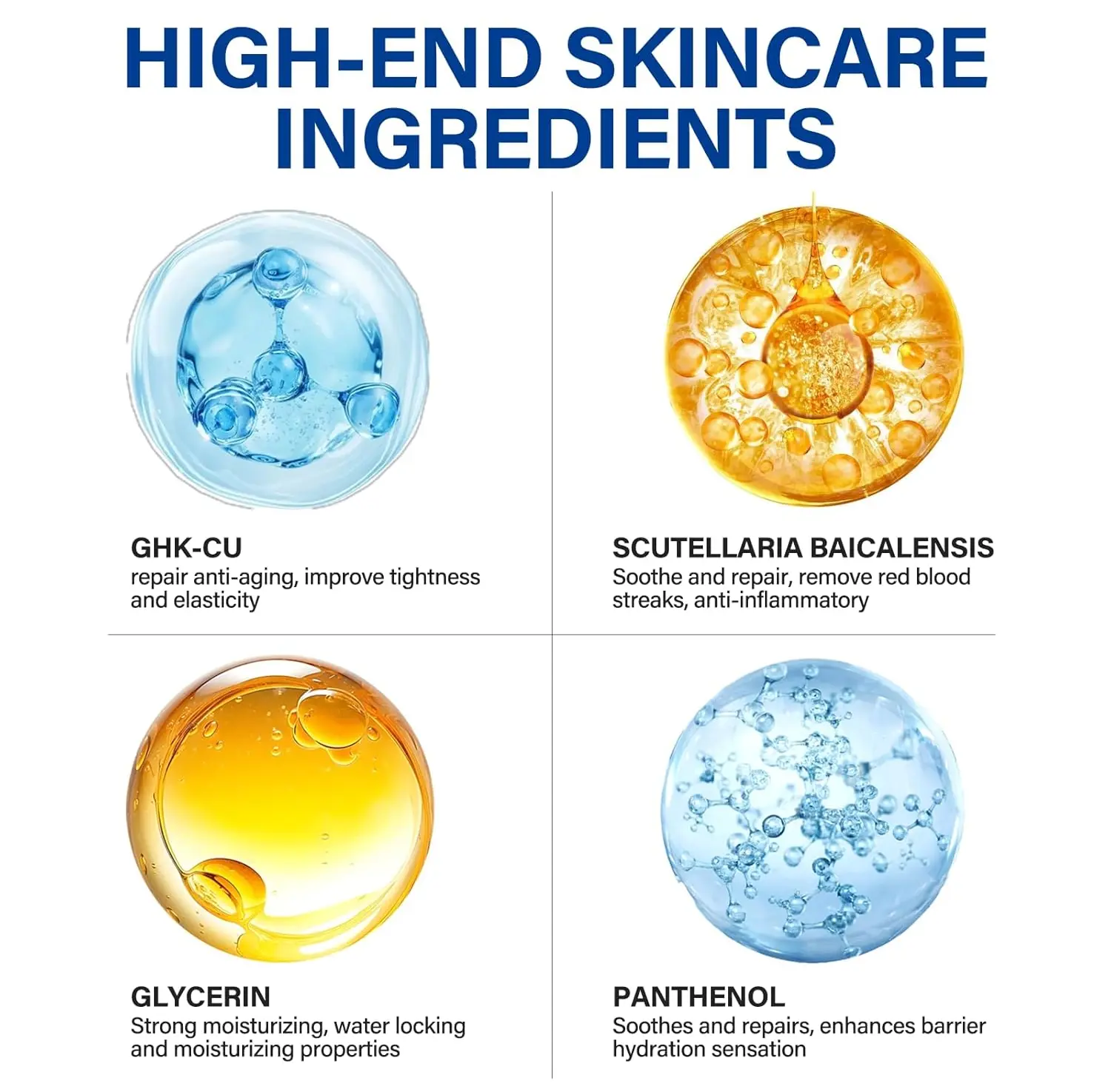GHK-Cu Copper Peptide Anti-Aging Face Serum | Deep Hydration & Skin Repair Serum | GHK-Cu Copper Peptide Anti-Aging Face Serum | Deep Hydration & Skin Repair Serum |