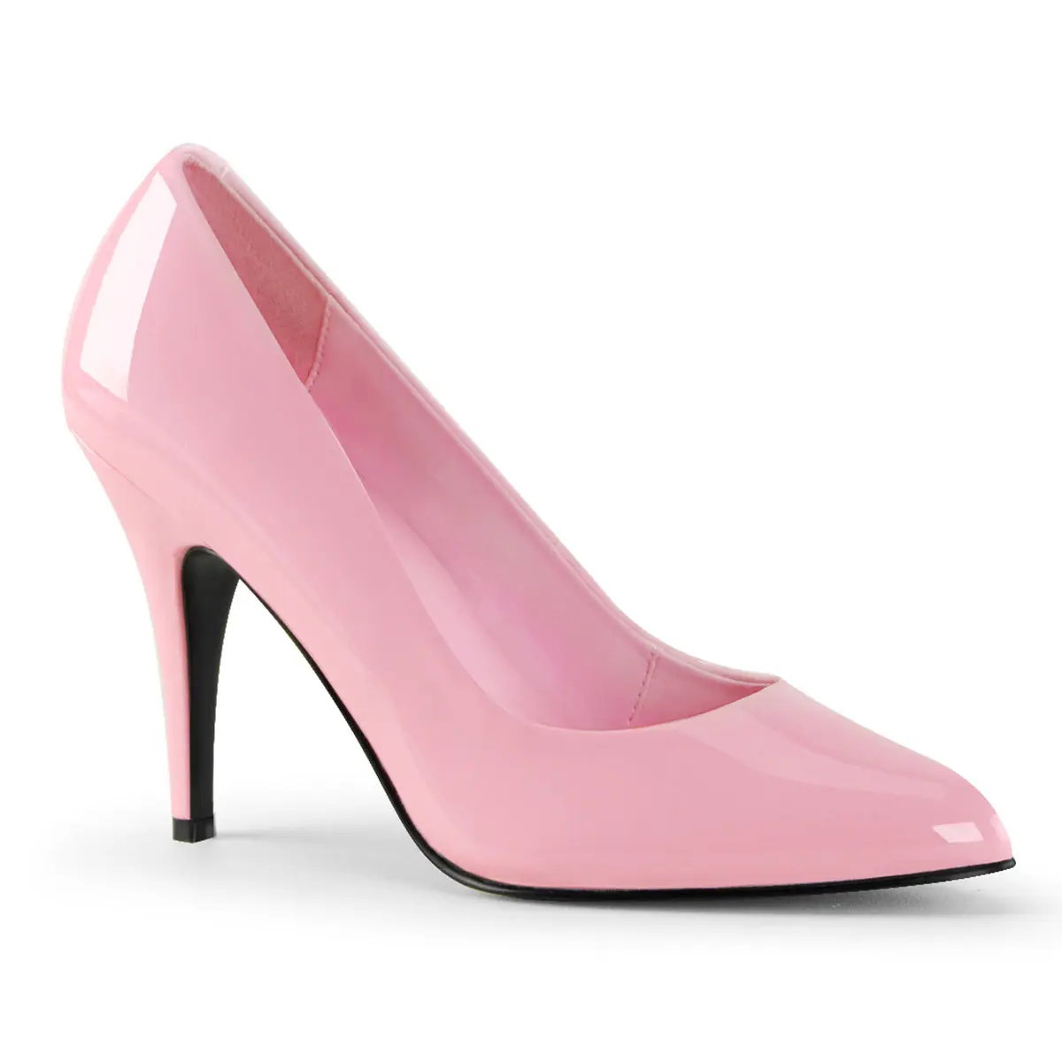 Pleaser Vanity-420 Women's Solid Pointed Toe Pumps, 4" Stiletto High Heel Fashion Shoe for Business and Night Out, Classy, Stylish, Heeled, Elegant