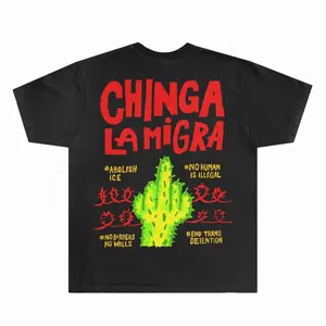 F*ck Ice Middle Fingers Unisex Comfort Colors Tee, Anti Ice Shirt, Anti Trump, Protect Immigrants, Chinga La Migra, No Human Is Illegal, FDTKnitted pure cotton comfortable T-shirt