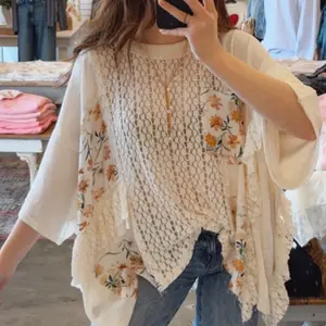 Pretty Petals Lace Detail Top