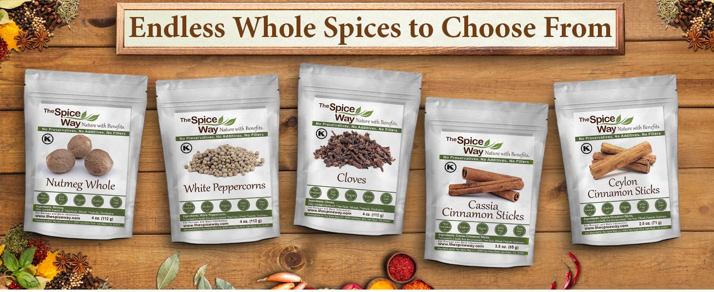 The Spice Way Cloves - Whole | Clove Spice, for Many Savory Dishes and Even Tea