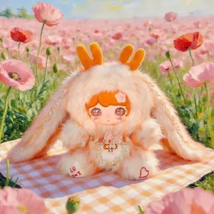 LUXI  400% Rabbit Adventure Large Size Plush Blind Box
