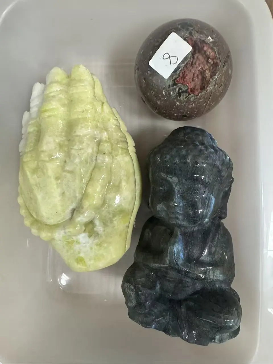Labradorite Baby Buddha
