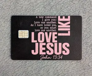 Love Like Jesus #117 Card Protector Sticker, Overlay, Decorative Only