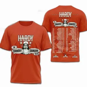 Hardy The Country Tour 2026 Two Sided Shirt, Concert Inspired Graphic Tee, Style Music T-Shirt, Unisex Fan Gift 4