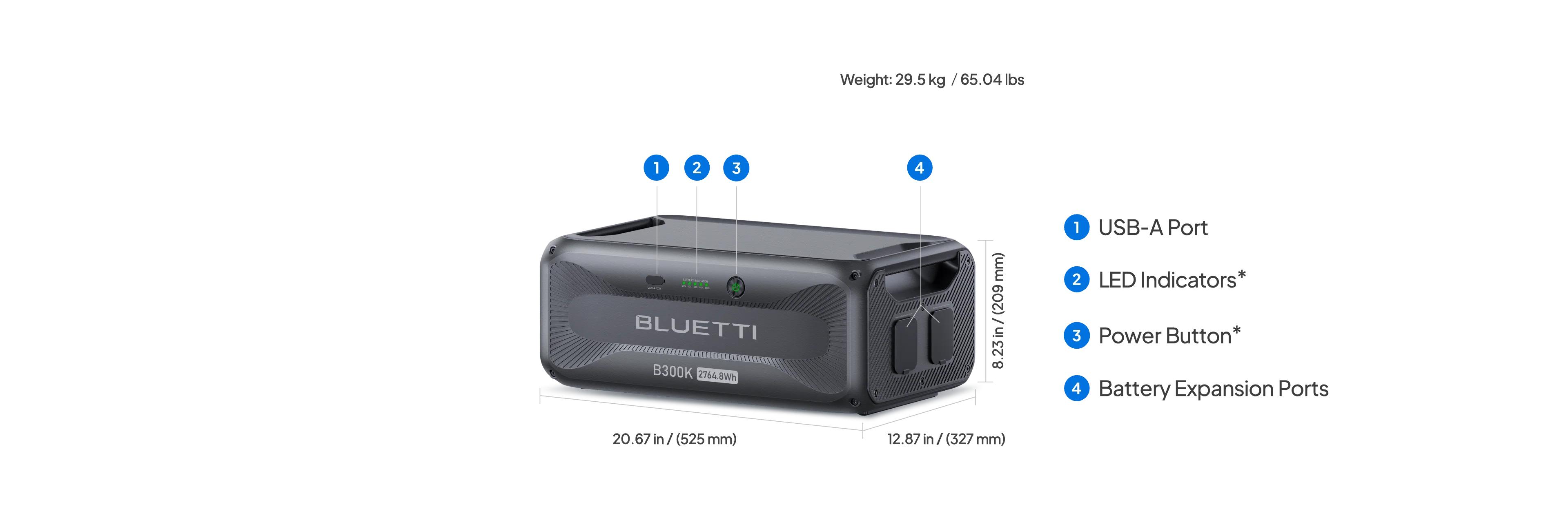 BLUETTI Apex 300 Solar Generator & B300K with Hub D1, 2764.8Wh LFP Battery Backup Power Station with 6 3840W AC Outlets, RV-Optimized DC Ports (50A Anderson), Ideal for Camping and RV Life BLUETTI Apex 300 Solar Generator & B300K with Hub D1, 2764.8Wh LFP Battery Backup Power Station with 6 3840W AC Outlets, RV-Optimized DC Ports (50A Anderson), Ideal for Camping and RV Life