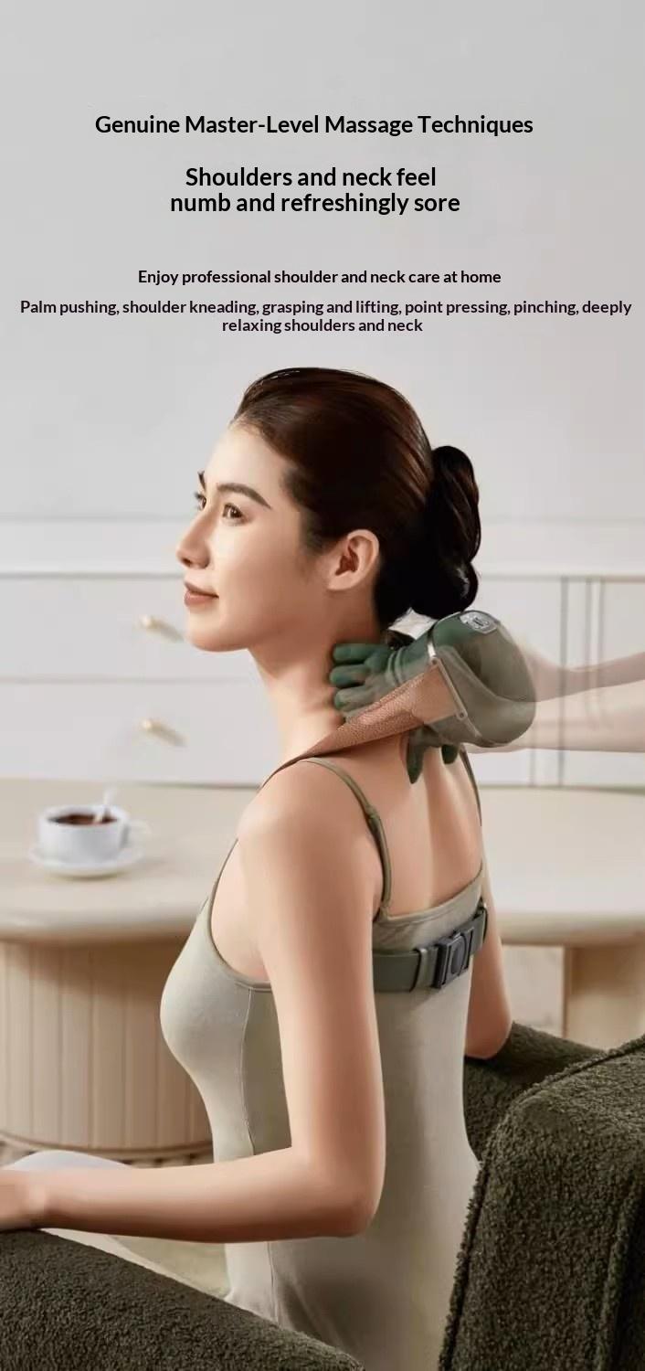 Neck Massager Electric Acupressure Neck & Back Massager Multi-Functional Five-Finger Shoulder & Neck Massager Wireless Portable USB Charging Deep Tissue Massage for Neck, Shoulders, Back, Arms, and Legs Valentine's Day Gift Neck Massager Electric Acupressure Neck & Back Massager Multi-Functional Five-Finger Shoulder & Neck Massager Wireless Portable USB Charging Deep Tissue Massage for Neck, Shoulders, Back, Arms, and Legs Valentine's Day Gift