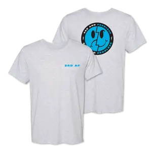 Fearless Records "Sad And Fearless" Grey T-Shirt