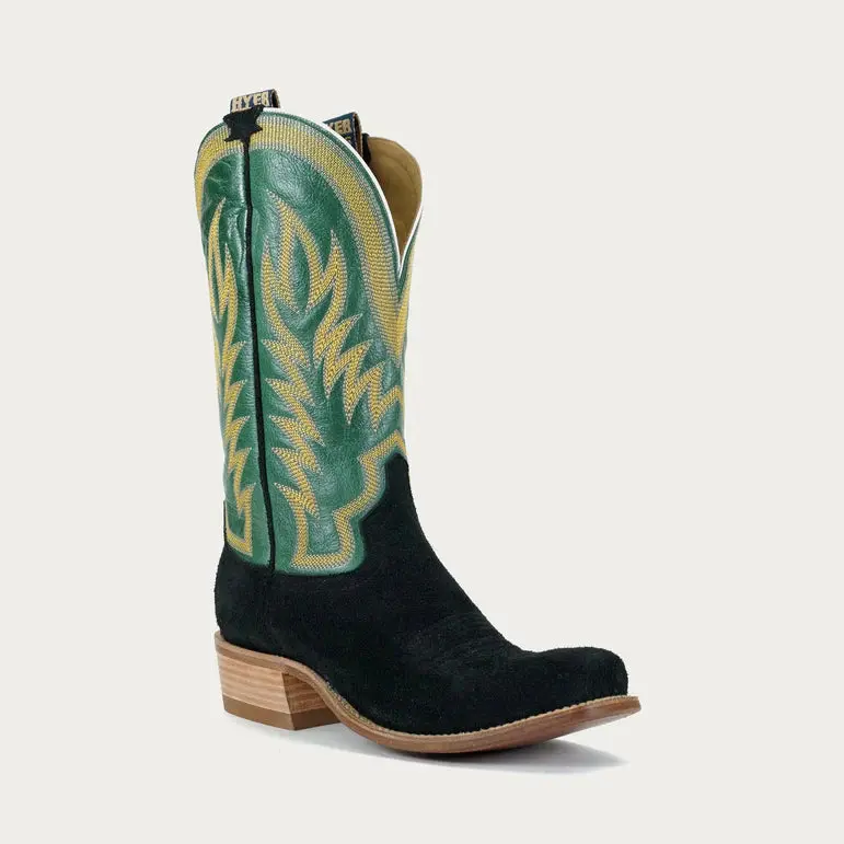 Hyer Men's Black and Grass Culver Boot