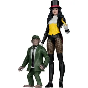 DC Multiverse Zatanna (DC Classic) 7in Figure with Detective Chimp McFarlane Collector Edition #53