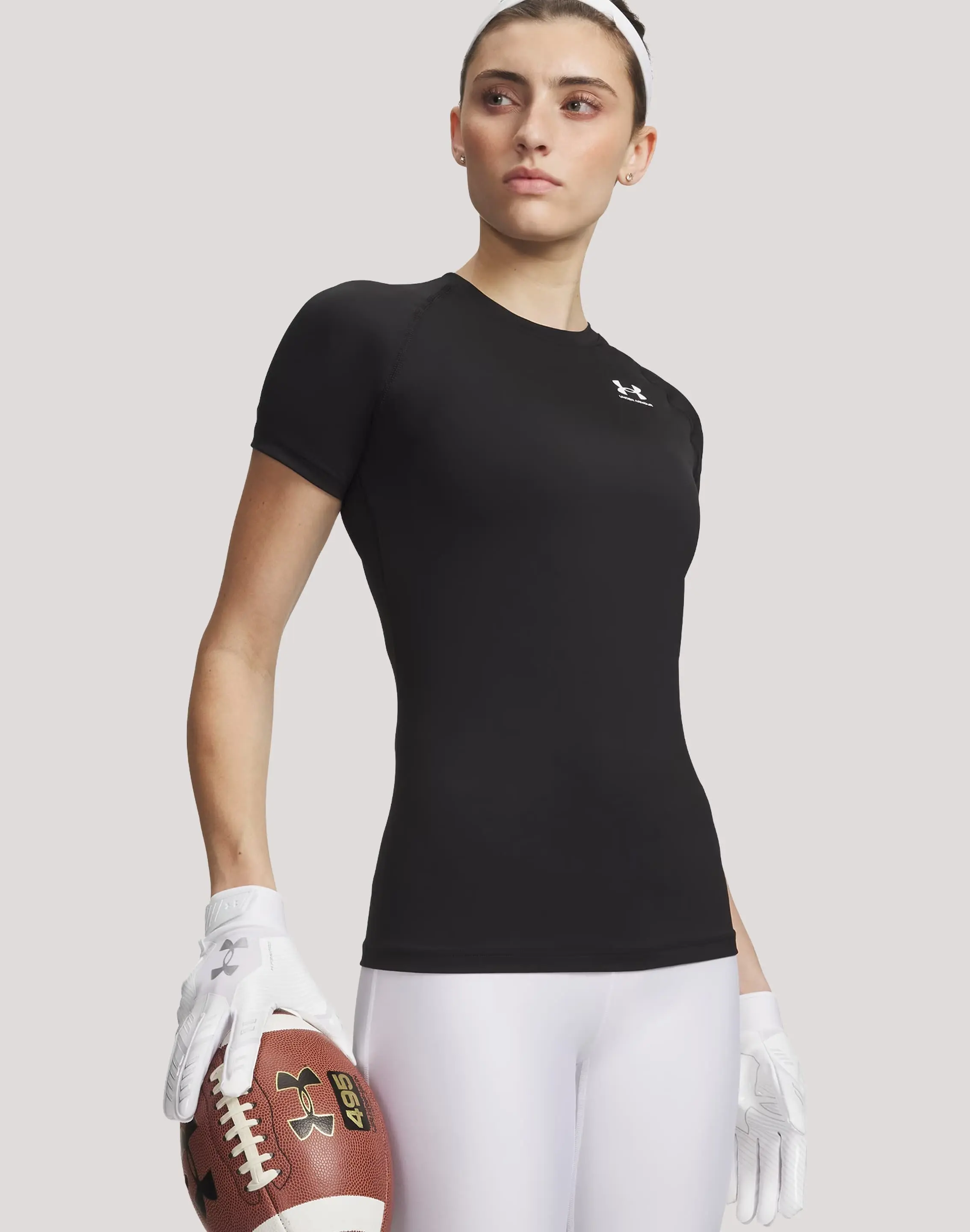 Womens Under Armour HeatGear Compression Tee