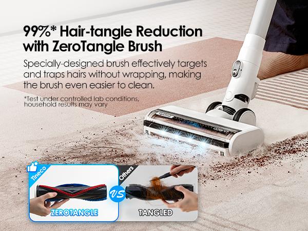 Tineco FLOOR ONE Switch S6 Wet Dry Vacuum Cleaner,Smart Floor Washer,5-in-1 Multi-Function,Self-Cleaning,5min Flash Dry, ZeroTangle Brush,Dual-Edge Cleaning,Whole-House Cleaning