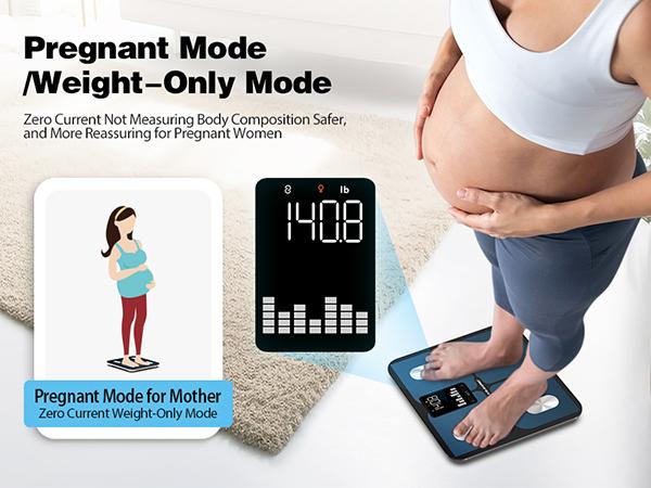 ABLEGRID Smart Bathroom Scale for Body Weight, Digital Body Fat Scale with LED Column Trend Display, BMI,Muscle Mass,Body Type, Accurate Home Weighing Scale for People with APP-Free Mode, 400lb