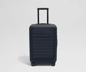 The Executive Bigger Carry-On in Navy Blue