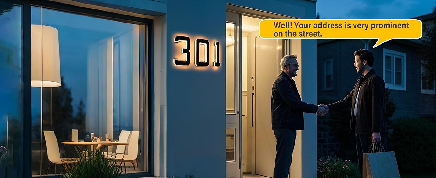 ISUNMEA Solar Lighted House Numbers 9 Inch Waterproof LED Address Signs for Outside Modern House Numbers with Large Personalization Options,Decorate your door number, DIY personalisation.Modern Farmhouse Illuminated Sign Light Two Size Options ISUNMEA Solar Lighted House Numbers 9 Inch Waterproof LED Address Signs for Outside Modern House Numbers with Large Personalization Options,Decorate your door number, DIY personalisation.Modern Farmhouse Illuminated Sign Light Two Size Options