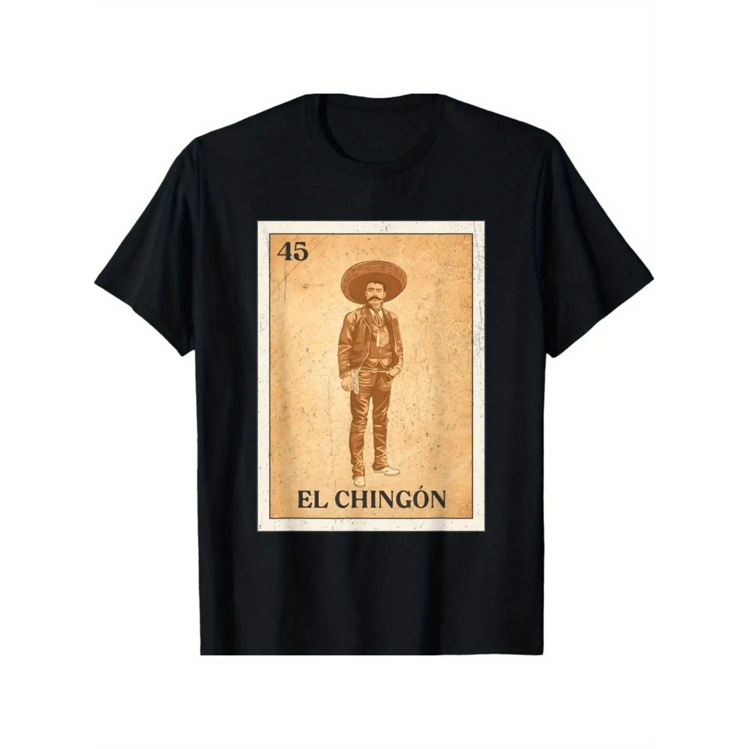 El Chingon Zapata Mexican Bingo Themed TShirt