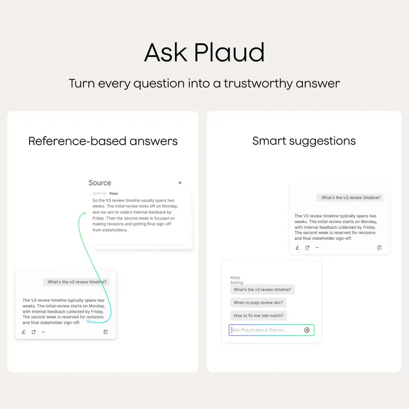 Product Introduction of Plaud Note Smart Voice Recorder - One-Press Recording & Playback, 0.117-Inch Slim, 64GB, Voice Changer Translator, Black MagSafe Case - Audio 6
