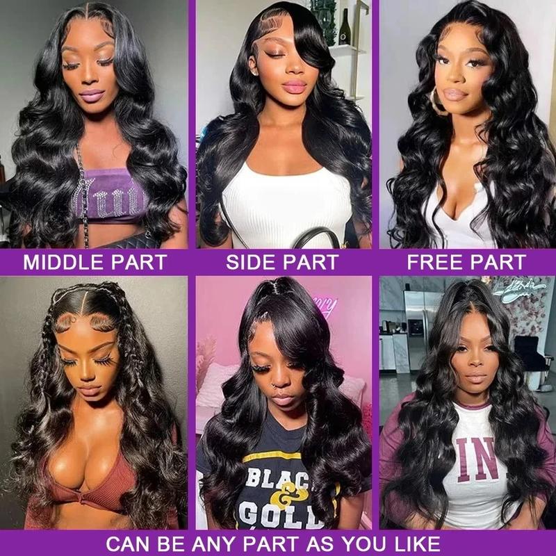 Bling Hair Factory Brazilian 4x4 Body Wave Lace Closure Wig 100% Human Hair Wigs For Women With Baby Hair PrePlucked Long Wavy Hair Wig TikTokShopHolidayHaul