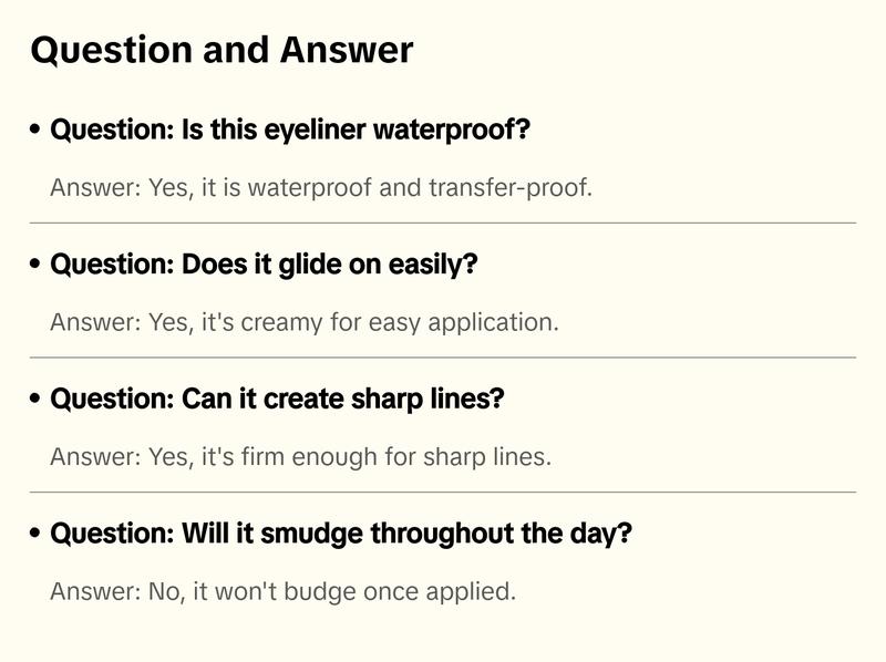 Hueliner Longwearing Kajal Pencil Liner