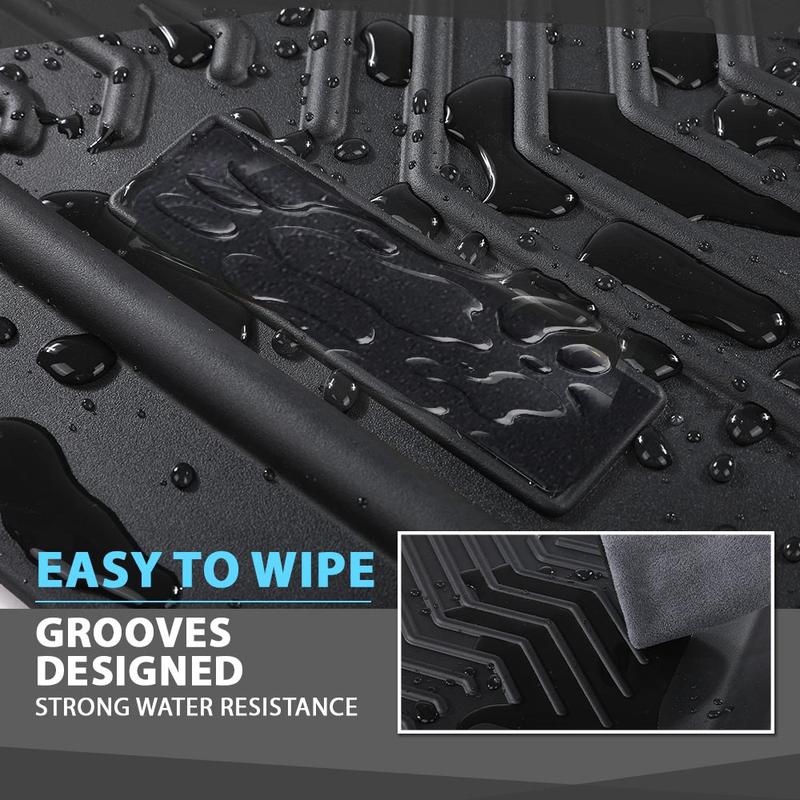 TPE Car Floor Mats Rubber Liners Fit For 2023-2024 Honda CR-V,4PCS Floor Mats + Cargo Liner All Season Waterproof Anti-slip Floor Mats Upgraded Version